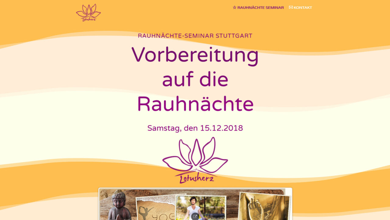 Rauhnächte Seminar Stuttgart – Am Samstag, den 15.12.2018 machst Du Dich READY FOR 2019!