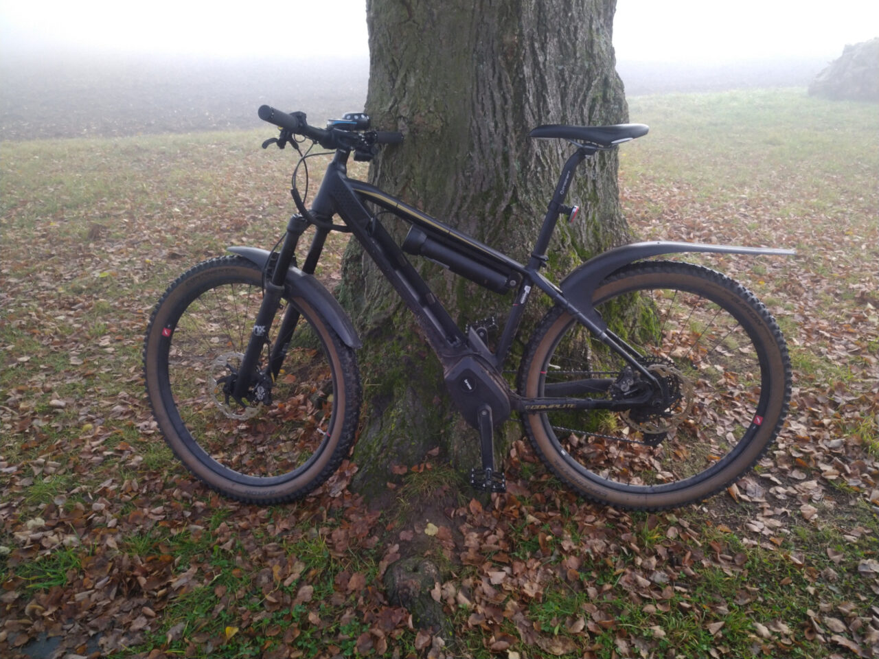 Endstand nach 17 km Haustour: Monsieur Boost 34 Volt und Mr Tour 35,7 Volt