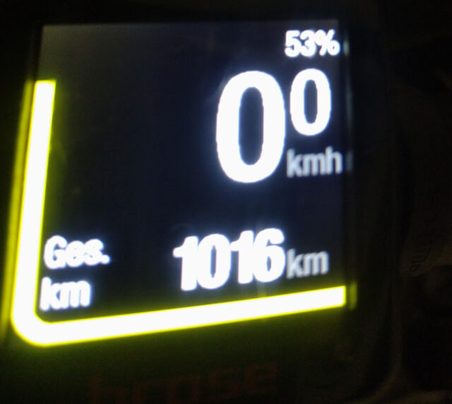Die ersten 1000 E-Bike Kilometer