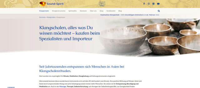 Sound-Spirit – Die Klangschalen Experten