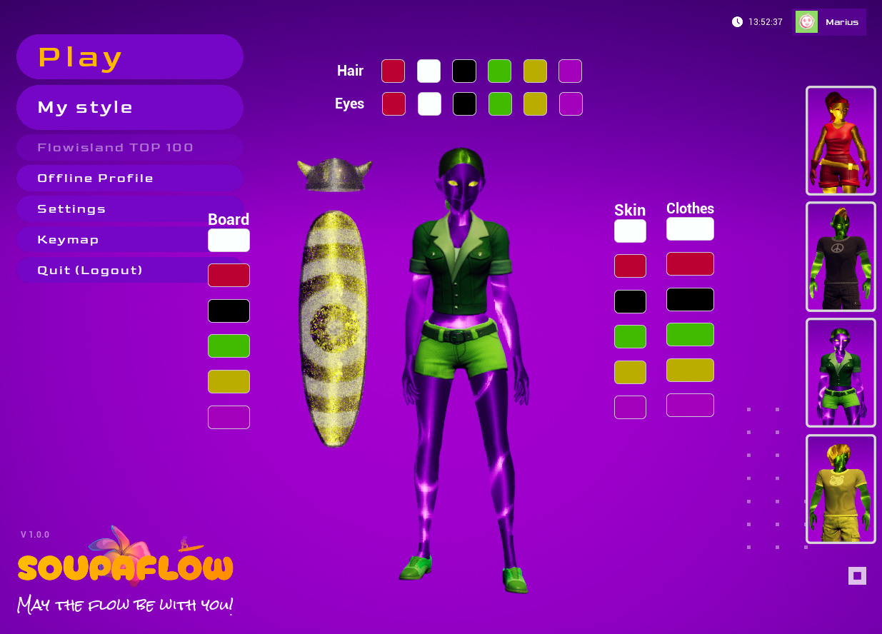 Soupaflow – Color up your Game-Style
