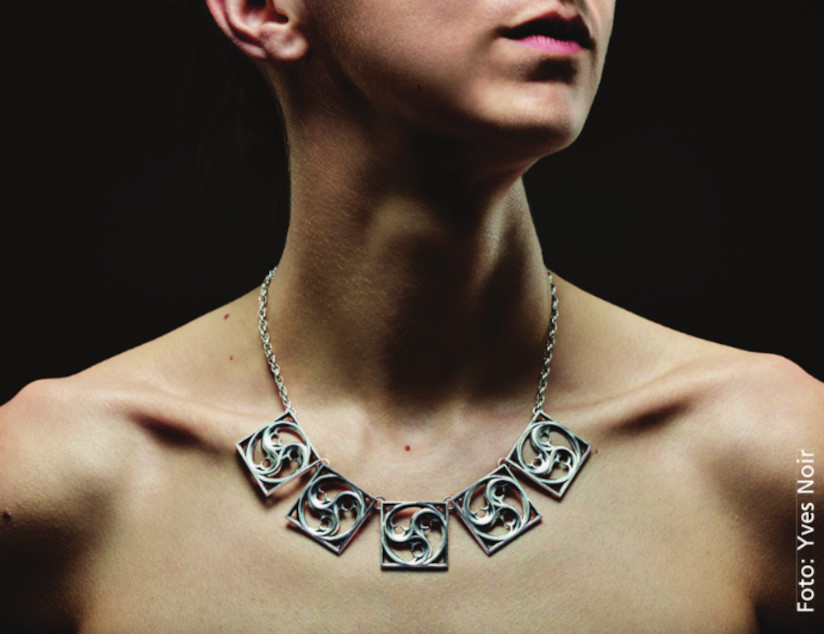 Beutauflair 2024 – Ein Collier aus 925er Sterling-Silber von Edel & Stein ist das diesjährige Werkstück, das noch bis Samstag, den 26.10. zu Gunsten des St. Vinzenz Tagestreffs versteigert wird